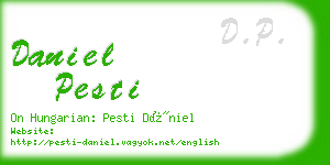 daniel pesti business card